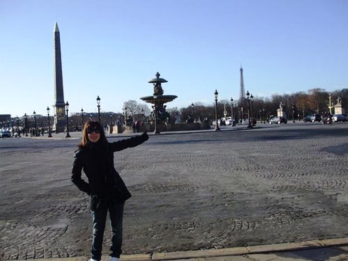 Danielle Sevant in Paris France